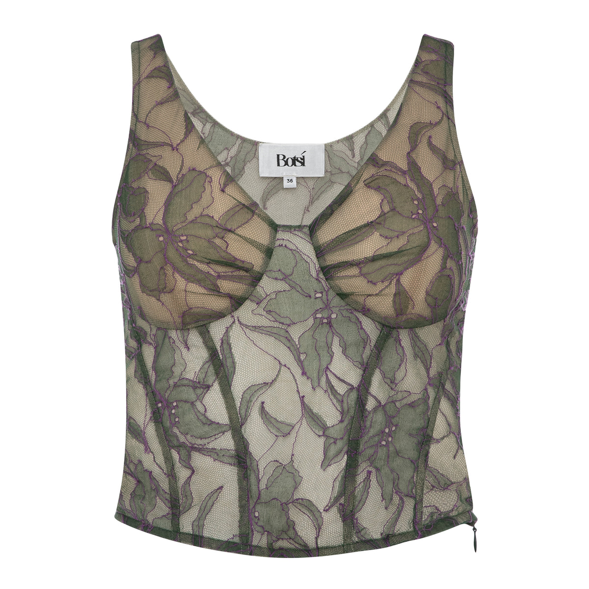 Flower Lace Corset Top – Botsi